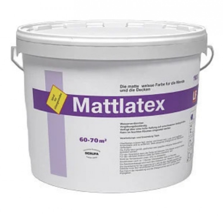 Матовая краска Derufa Mattlatex 14 кг