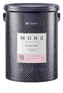 Краска интерьерная MONS EGGSHELL 7% Блеска шелковисто-матовая 