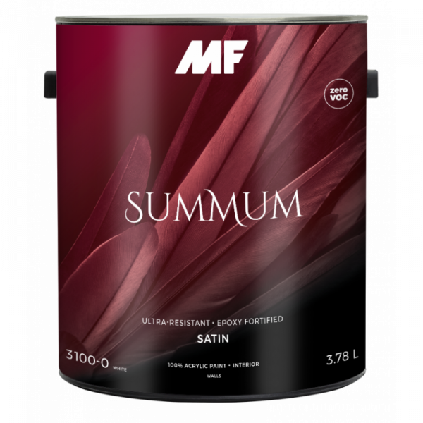  Краска MF Paints Summum 3100 Акриловая интерьерная краска. Полуматовый