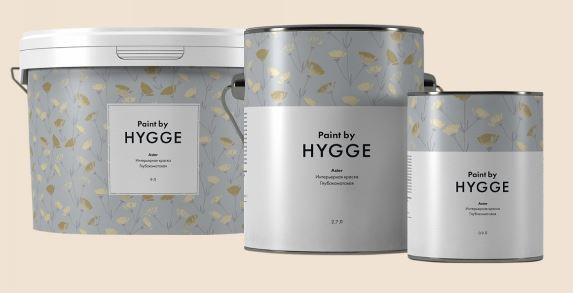 Hugge Aster Водно-дисперсионная глубокоматовая краска для стен и потолков